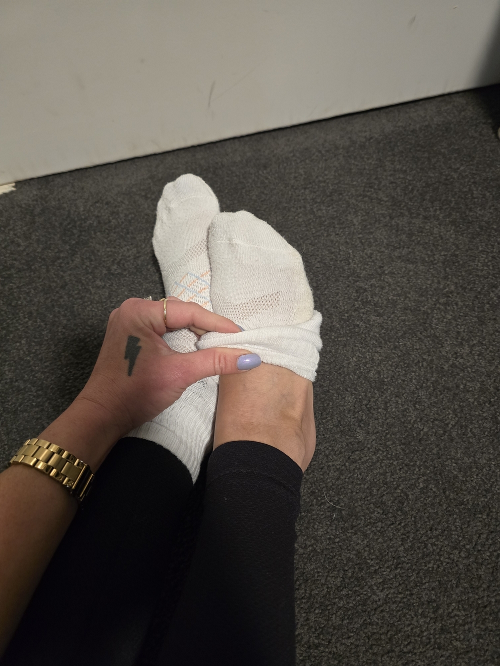 Worn Reebok Socks - Picture 4 of 4